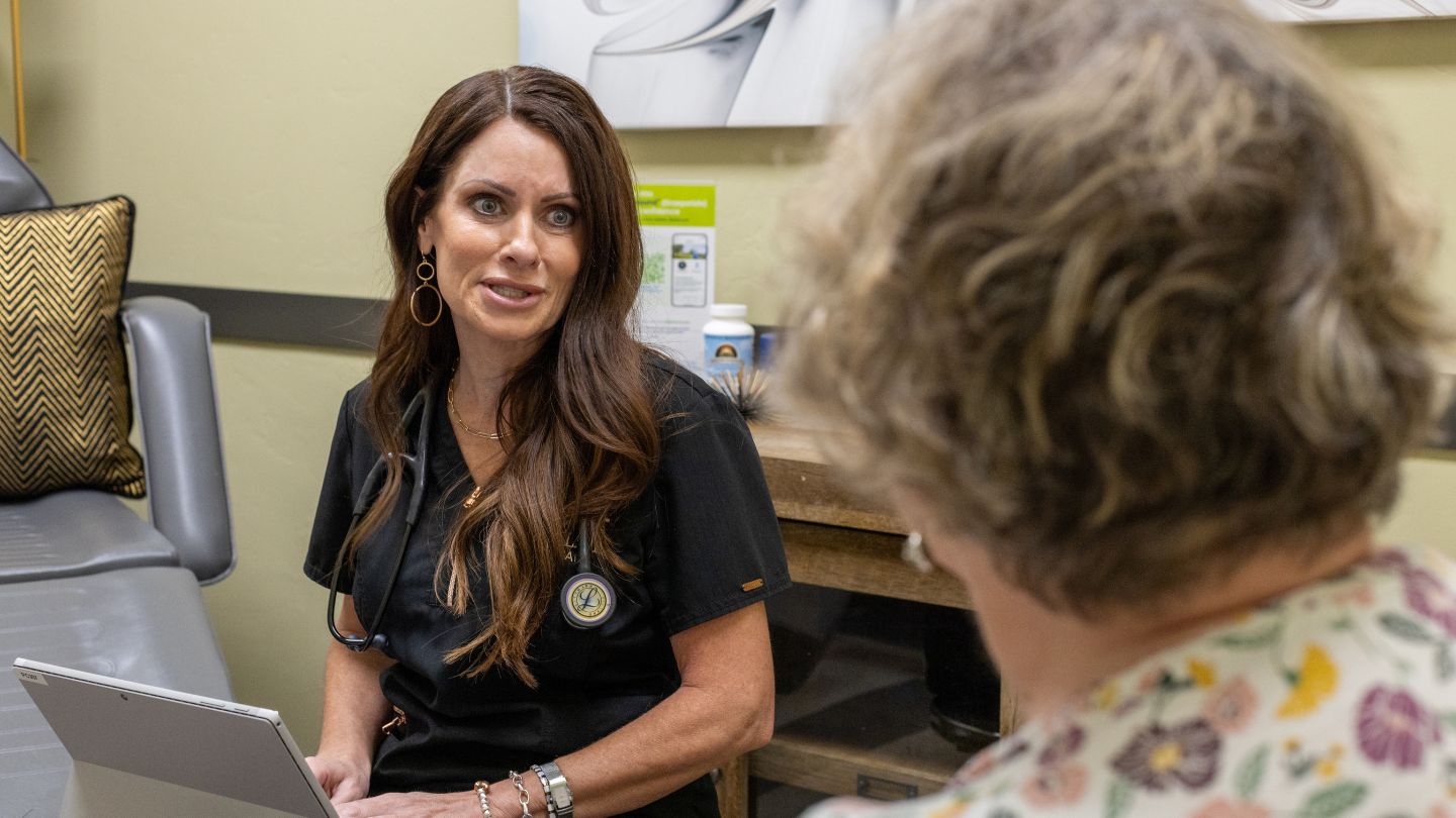 Calm and professional medical environment