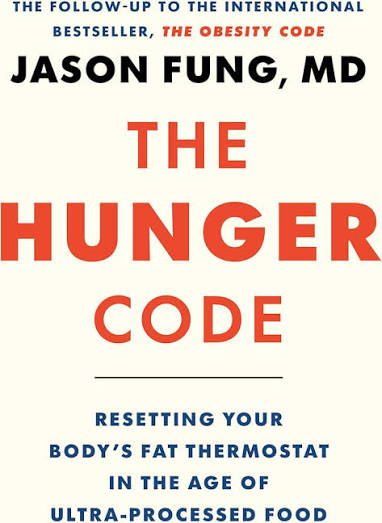 The Hunger Code book cover by Dr. Jason Fung