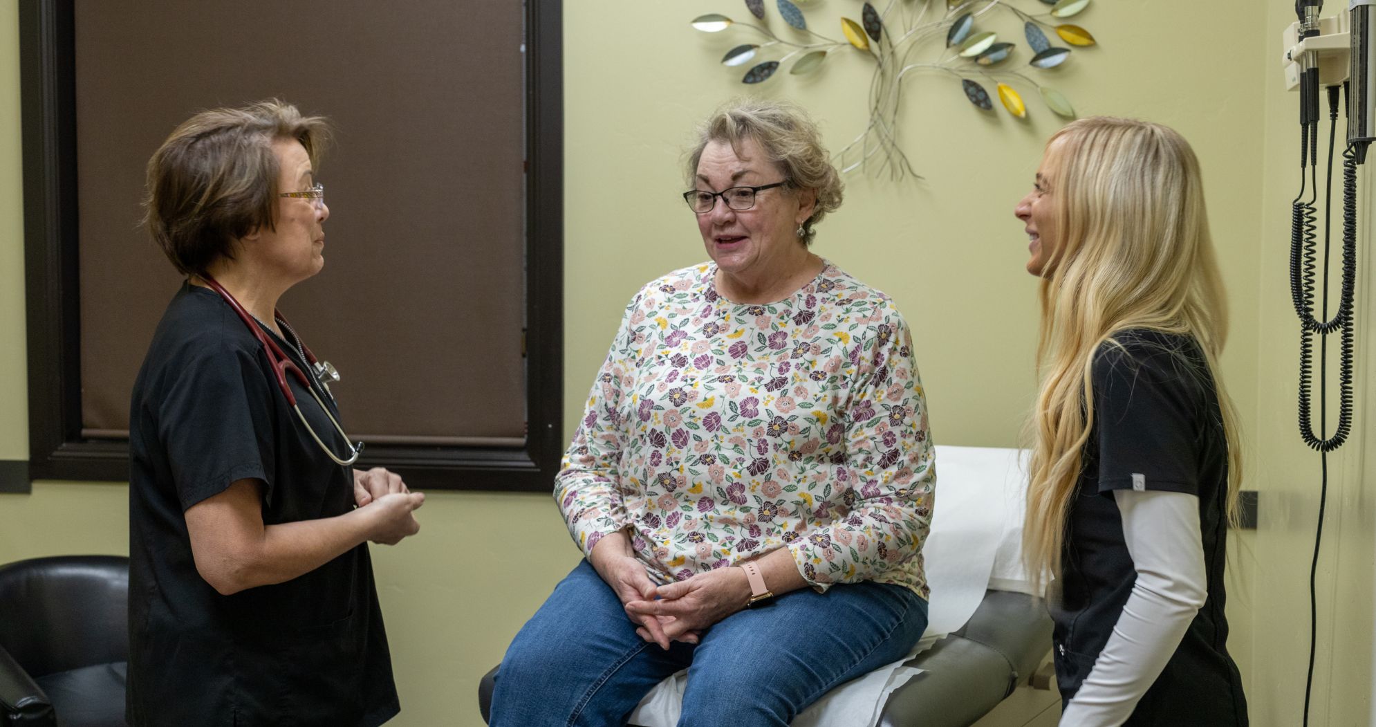 Patient consultation for bioidentical hormone replacement therapy at Ridgeline Medical