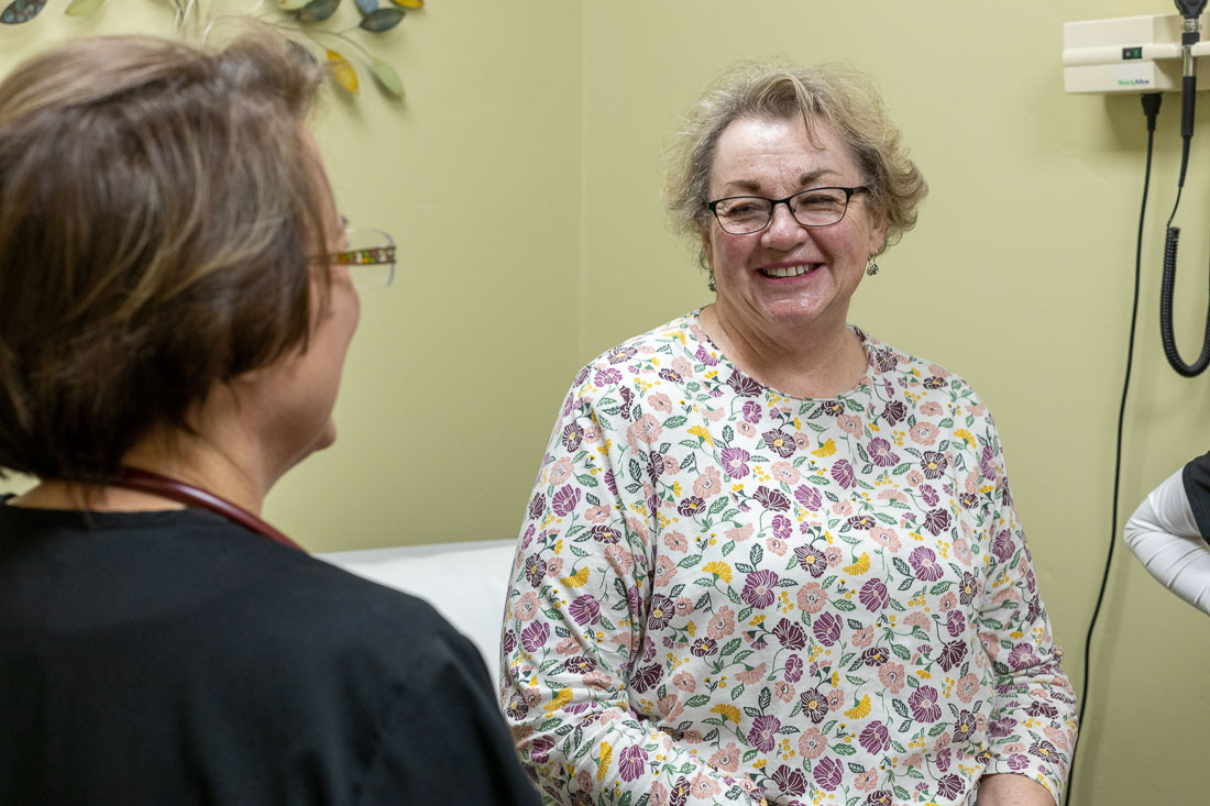 Smiling Elderly Woman, Age Management at Ridgeline Medical Idaho Falls, ID